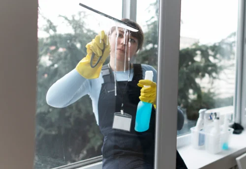Nettoyage de vitres intérieures et extérieures à Chasselay